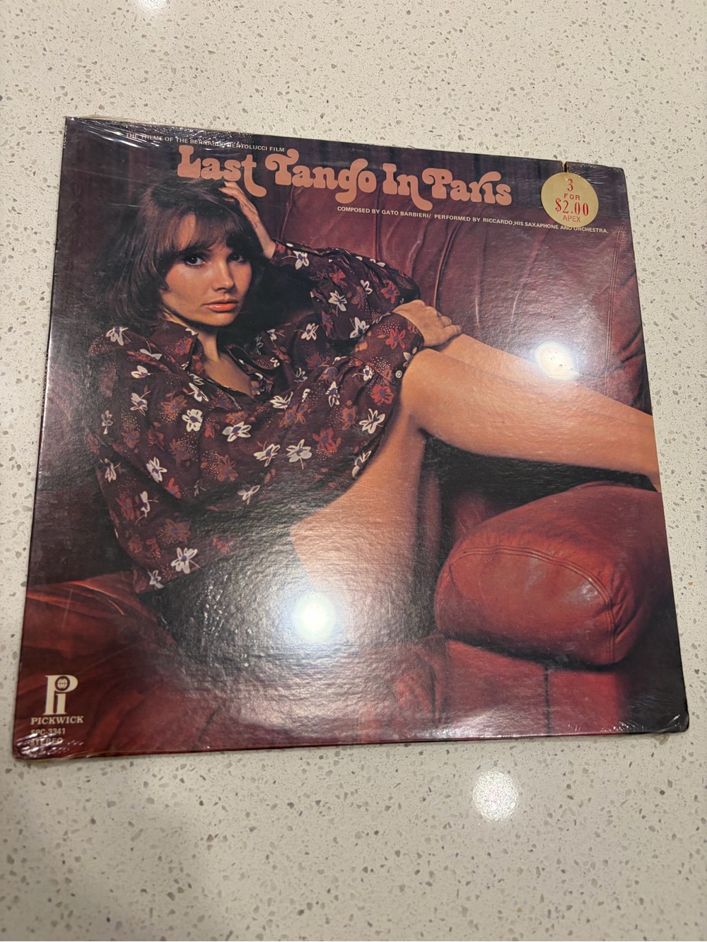 Vintage last tango in Paris vinyl record 12 inch jazz soul easy listening